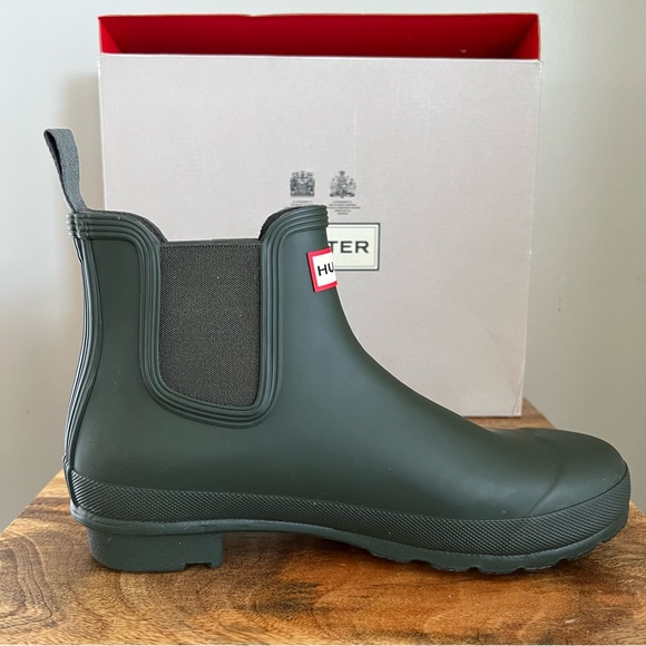 HUNTER| Original Chelsea Dark Olive - Picture 4 of 12